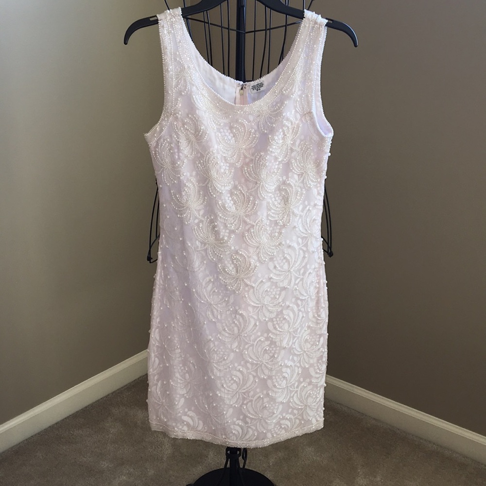 Pink beaded dress